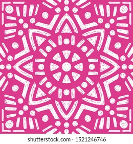 Beautiful Mandala Background. Oriental. Vector Decoration.