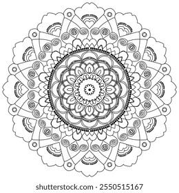 Its a beautiful mandala design.