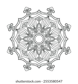Its a beautiful mandala design