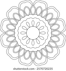 Its a Beautiful Mandala Design.