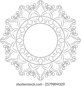 Its a Beautiful Mandala Design.