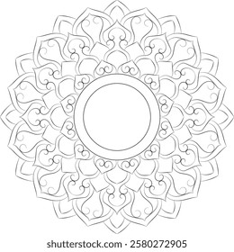 Its a Beautiful Mandala Design.
