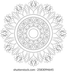 Its a Beautiful Mandala Design.