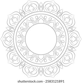 Its a Beautiful Mandala Design.