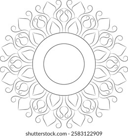 Its a Beautiful Mandala Design.