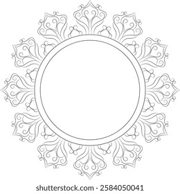 Its a Beautiful Mandala Design.