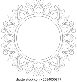 Its a Beautiful Mandala Design.