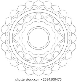 Its a Beautiful Mandala Design.