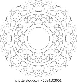 Its a Beautiful Mandala Design.