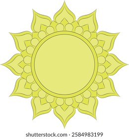 Its a Beautiful Mandala Design.