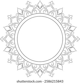 Its a Beautiful Mandala Design.