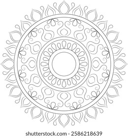 Its a Beautiful Mandala Design.