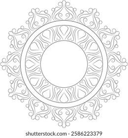 Its a Beautiful Mandala Design.
