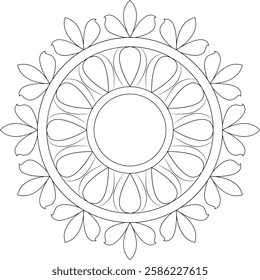 Its a Beautiful Mandala Design.