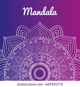 Beautiful mandala design
