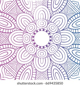 Beautiful mandala design