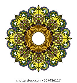 Beautiful mandala design