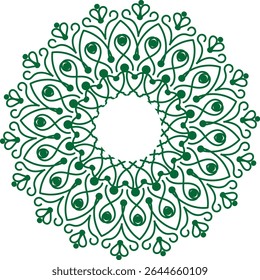 beautiful mandala design for luxurious background