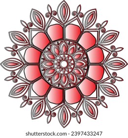 Beautiful mandala design, unique mandala design gradient mandala design ,colorful mandala design