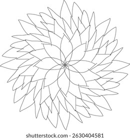 beautiful mandala design in vector eps 10 