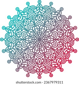 beautiful mandala design vector. ornament, graphic, decoration