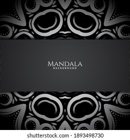 Beautiful mandala modern design background