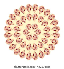 Beautiful mandala ornament
