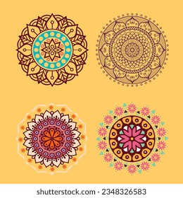 Beautiful mandala ornament design with geometric circle element made in vector
Realistic Luxury mandala background beautiful mandala design illustration