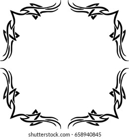 Beautiful mandala pattern. Creative ornament. Repeating art for background. Can be used as decoration for some random art works. Also can be used as a tattoo design.