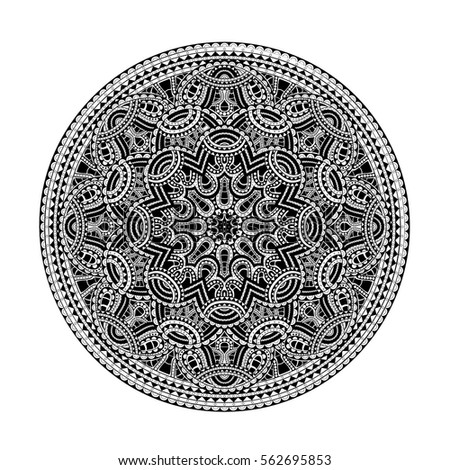 Download Beautiful Mandala Pattern Creative Ornament Repeat Stock ...