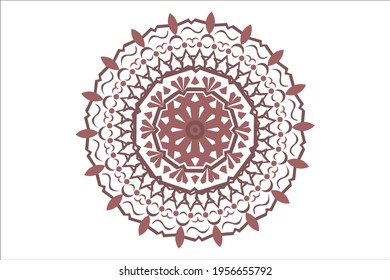 Beautiful Mandala Pattern Design Illustration