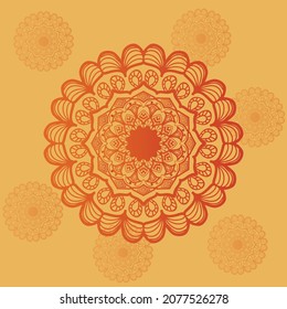Beautiful Mandala Pattern Design Illustration