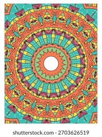 Beautiful Mandala Patterns with Vibrant Colors
