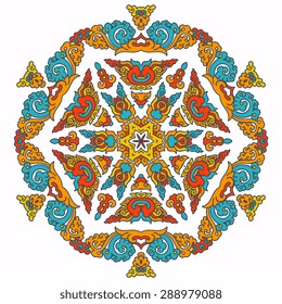 Beautiful mandala/ Round ornamental pattern.