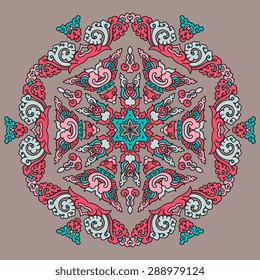 Beautiful mandala/ Round ornamental pattern.