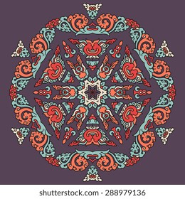 Beautiful mandala/ Round ornamental pattern.