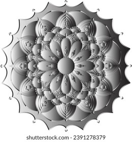 Ein schönes Mandala-Bauwerk 