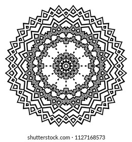 Beautiful Mandala. Vintage decorative elements. Beautiful Hand drawn background vector illustration