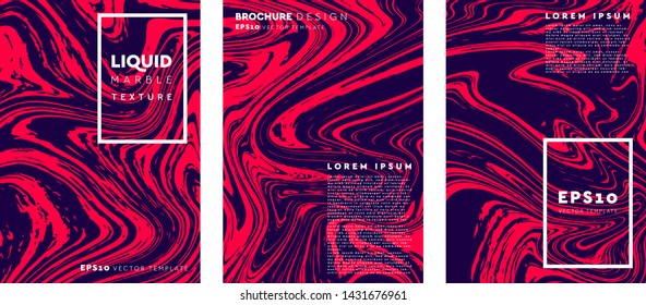 Beautiful marble abstract vector texture.