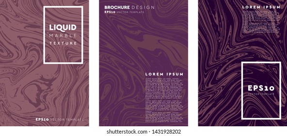 Beautiful marble abstract vector texture. 