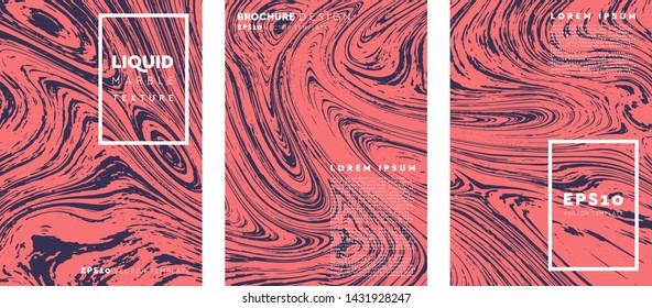 Beautiful marble abstract vector texture. 