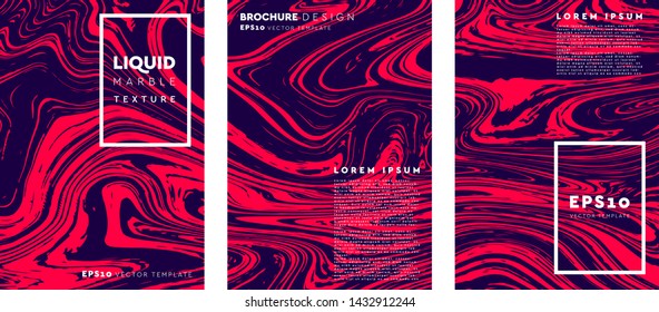 Beautiful marble abstract vector texture.