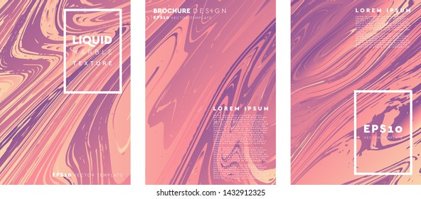 Beautiful marble abstract vector texture.