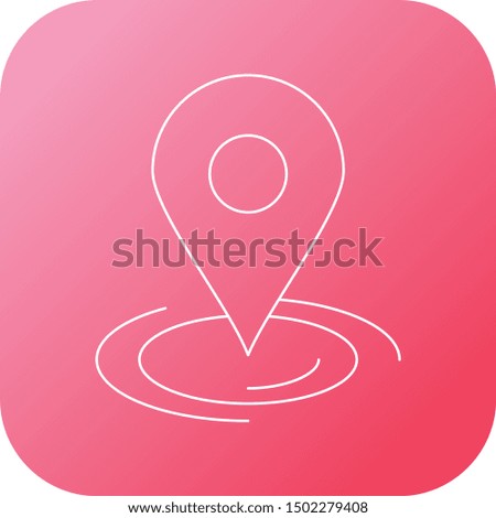 Beautiful Marker vector line icon