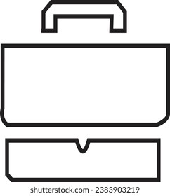 Beautiful marketing icon black and white 