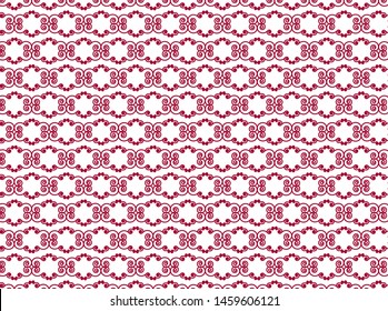 Beautiful Maroon Pattern Fabric or Print Design, Editable Vector, Best for clothing or textile industry, Pattern Background 