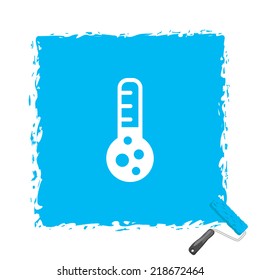 Beautiful Medical Flask web icon