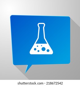 Beautiful Medical Flask web icon