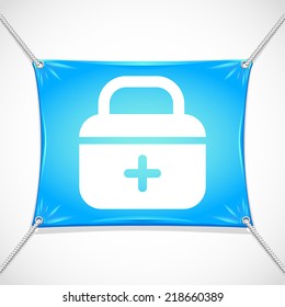 Beautiful Medical Suitcase web icon
