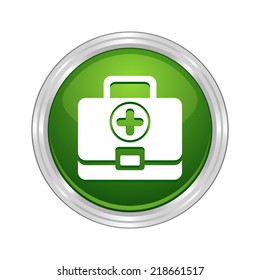 Beautiful Medical Suitcase web icon